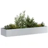 Image de Vidaxl JardiniÃ¨re 280x80x40 Cm Acier GalvanisÃ©