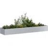 Image de Vidaxl JardiniÃ¨re 360x80x40 Cm Acier GalvanisÃ©