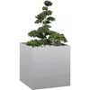 Image de Vidaxl Jardinière 80x80x80 Cm Acier Galvanisé