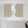 Image de Vidaxl Rideaux Avec Des Rideaux 2 Pcs CrÃ¨me 140 X 140 Cm Velours