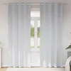 Image de Vidaxl Rideaux Avec Des Rideaux 2 Pcs Gris PÃ¢le Polyester