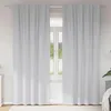 Image de Vidaxl Rideaux Avec Des Rideaux 2 Pcs Gris PÃ¢le Polyester