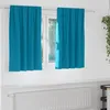 Image de Vidaxl Rideaux Avec Des Rideaux 2 Pcs Turquoise Polyester