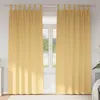 Image de Vidaxl Rideaux Avec Des Rideaux 2 Pcs Beige Polyester