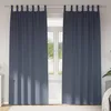 Image de Vidaxl Rideaux Avec Des Rideaux 2 Pcs Anthracite Polyester