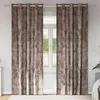 Image de Vidaxl Rideau Avec Des Rideaux 2 Pcs Cappuccino 225 X 140 Cm Velours