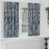 Image de Vidaxl Rideau Avec Des Rideaux 2 Pcs Gris ArgentÃ© 175 X 140 Cm Velours
