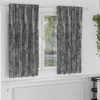 Image de Vidaxl Rideau Avec Des Rideaux 2 Pcs Gris 175 X 140 Cm Velours