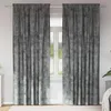 Image de vidaXL Vidaxl Rideau Avec Des Rideaux 2 Pcs Gris 260 X 140 Cm Velours