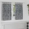Image de vidaXL Vidaxl Rideau Avec Des Rideaux 2 Pcs Gris 140 X 140 Cm Velours