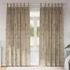 Image de Vidaxl Rideau Avec Des Rideaux 2 Pcs Champagne 260 X 140 Cm Velours