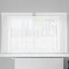 Image de Vidaxl Rideaux Avec Des Rideaux Floral Blanc 200 X 140 Cm Polyester
