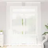 Image de Vidaxl Rideaux Avec Des Rideaux Blanc 150 X 260 Cm Polyester