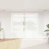 Image de Vidaxl Rideaux Avec Des Rideaux Floral Blanc 300 X 300 Cm Polyester