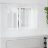 Image de Vidaxl Rideaux Avec Des Rideaux 2 Pcs Blanc Polyester