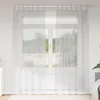 Image de Vidaxl Rideaux Avec Des Rideaux 2 Pcs Gris Clair Polyester