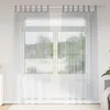 Image de Vidaxl Rideaux Avec Des Rideaux 2 Pcs Gris FoncÃ© Polyester
