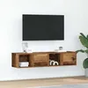 Image de vidaXL Meubles TV 2 pcs vieux bois 60x31x25,5 cm bois d'ingÃ©nierie