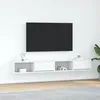 Image de vidaXL Meubles TV 2 pcs blanc 100x31x25,5 cm bois d'ingÃ©nierie