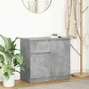 Image de vidaXL Buffet avec tiroir gris bÃ©ton 71x35x65 cm bois d'ingÃ©nierie