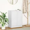Image de vidaXL Buffet blanc 57x34x76 cm bois d'ingÃ©nierie