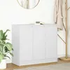 Image de VidaXL Buffet blanc 85x34x76 cm bois d'ingÃ©nierie