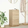 Image de vidaXL Buffet chÃªne sonoma 37,5x35x76 cm bois d'ingÃ©nierie