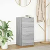 Image de vidaXL Buffet sonoma gris 37,5x35x76 cm bois d'ingÃ©nierie