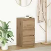 Image de vidaXL Buffet chêne artisanal 37,5x35x76 cm bois d'ingénierie861732