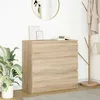 Image de Vidaxl Buffet ChÃªne Sonoma 80x35x76 Cm Bois D'ingÃ©nierie