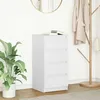 Image de vidaXL Buffet blanc 37,5x35x76 cm bois d'ingÃ©nierie