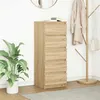 Image de vidaXL Buffet avec tiroirs chêne sonoma 37,5x35x99 cm bois ingénierie861762