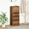 Image de vidaXL Buffet avec tiroirs vieux bois 37,5x35x99 cm bois d'ingÃ©nierie