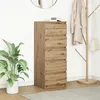 Image de vidaXL Buffet et tiroirs chÃªne artisanal 37,5x35x99 cm bois ingÃ©nierie
