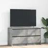 Image de vidaXL Meuble TV gris bÃ©ton 100x35x54 cm bois d'ingÃ©nierie