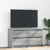Image de vidaXL Meuble TV sonoma gris 100x35x54 cm bois d'ingénierie861801