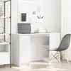 Image de Vidaxl Bureau Blanc 120x42x76 Cm Bois D'ingénierie