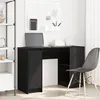 Image de vidaXL Bureau chêne noir 120x42x76 cm bois d'ingénierie861815