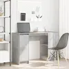 Image de vidaXL Bureau gris bÃ©ton 120x42x76 cm bois d'ingÃ©nierie