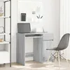 Image de vidaXL Bureau sonoma gris 86x49x76 cm bois d'ingÃ©nierie