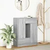 Image de vidaXL Buffet avec tiroirs et portes sonoma gris 73x31x90 cm