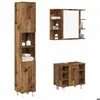 Image de vidaXL Ensemble de meubles salle de bain 3 pcs bois d'ingénierie3328569