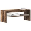 Image de vidaXL Meuble TV ChÃªne fumÃ© 100x40x40 cm Bois d'ingÃ©nierie