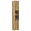 Image de vidaXL Armoire de salle de bain chêne artisanal 30x30x183,5 cm859394