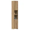 Image de vidaXL Armoire de salle de bain chÃªne artisanal 30x30x183,5 cm