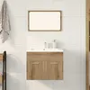 Image de vidaXL Ensemble de meubles salle de bain 2 pcs bois d'ingénierie862040