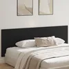 Image de TÃªte de lit en chÃªne noir vidaXL 240x1.5x80 cm fabriquÃ©e en bois d'ingÃ©nierie