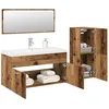 Image de Vidaxl Ensemble De Meubles Salle De Bain 4 Pcs Bois D'ingénierie