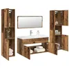 Image de vidaXL Ensemble de meubles salle de bain 5 pcs bois d'ingénierie3328919