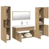 Image de vidaXL Ensemble de meubles salle de bain 5 pcs bois d'ingénierie3328920